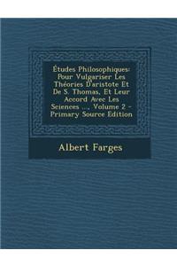 Etudes Philosophiques