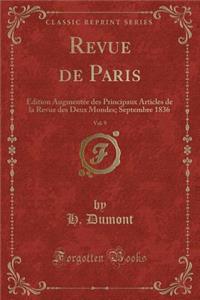 Revue de Paris, Vol. 9