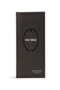 CSB Drill Bible, Gray LeatherTouch Over Board