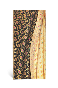 Paperblanks Siyah Varanasi Silks and Saris Hardcover MIDI Lined Wrap Closure 144 Pg 120 GSM