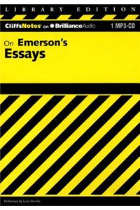 CliffsNotes On Emerson's Essays