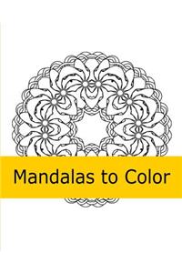 Mandalas to Color 2
