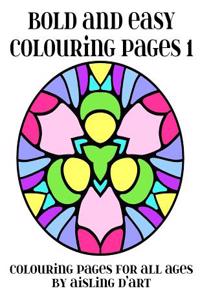 Bold and Easy Colouring Pages 1