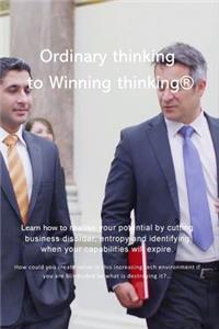 Ordinarythinking to Winningthinking