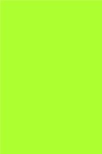Green Yellow Color Journal Simple Plain All Green Yellow