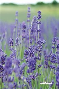 Floral Journal - Purple Landscape