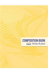 Composition Book, Wide Ruled