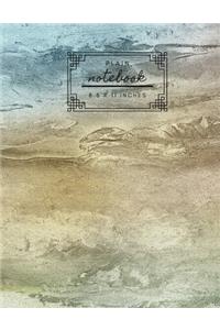 Plain Notebook 8.5 x 11 Inches