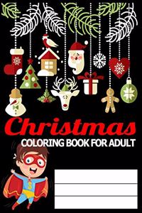 Christmas Coloring Book for Adult