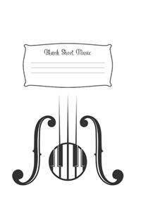 Blank Sheet Music Notebook Kids