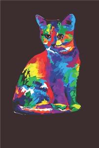 Notizbuch Katzen Motiv