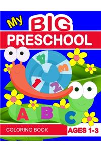 My Big preschool coloring book