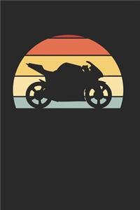 Motorrad Notizbuch