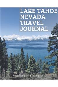 Lake Tahoe Nevada Travel Journal