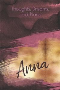 Thoughts, Dreams, and Plans