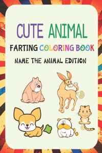 Cute Animals Farting Coloring Book