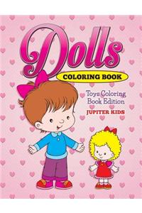 Dolls Coloring Book