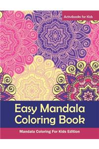 Easy Mandala Coloring Book