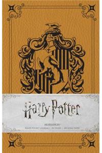 Harry Potter: Hufflepuff Ruled Pocket Journal