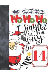 Ho Ho Ho I Jingled All The Way To 14