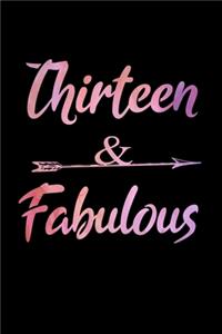 Thirteen & Fabulous