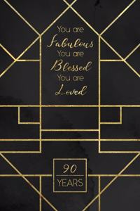 90th Birthday Journal