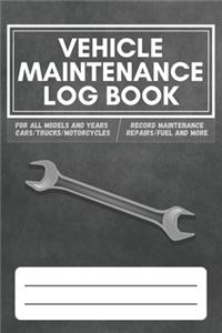 Vehicle Maintenance Log Book