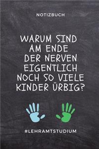 Notizbuch Warum Sind Am Ende Der Nerven Eigentlich Noch So