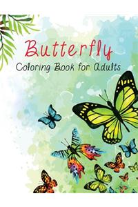 Butterfly Coloring Book for Adults