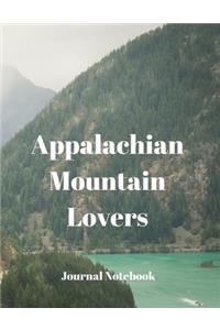 Appalachian Mountain Lovers Journal Notebook