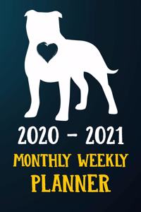 2020 2021 Monthly Weekly Planner