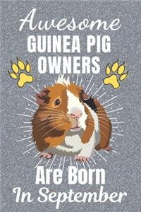 Awesome Guinea Pig Owners Are Born In September