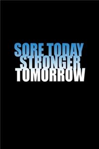 Sore today. Stronger tomorrow