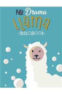 No Drama Llama Skectchbook