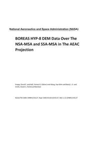 Boreas Hyp-8 Dem Data Over the Nsa-MSA and Ssa-MSA in the Aeac Projection