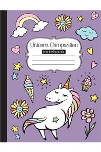 Unicorn Composition Notebook