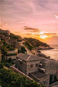 Sunset on Matsu Islands Taiwan Journal