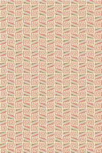 2019 Weekly Planner Historical Aztec Pattern Vintage Design 134 Pages