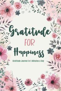 Gratitude for Happiness