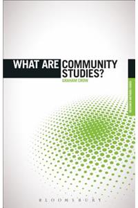 What Are Community Studies?