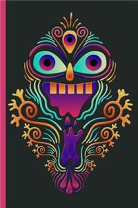 Colorful Graphic Alien