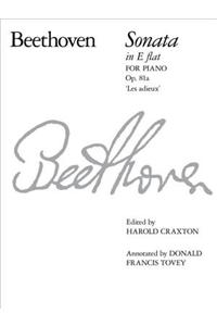 Piano Sonata in E flat (Les Adieux), Op. 81a