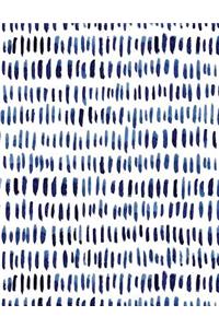 Big Fat Journal Notebook Indigo Blue Ink Lines