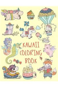 Kawaii Coloring Book