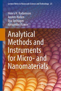 Analytical Methods and Instruments for Micro- and Nanomaterials