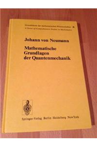Mathematische Grundlagen Der Quantenmechanik