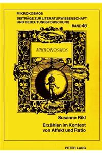 Erzaehlen Im Kontext Von Affekt Und Ratio