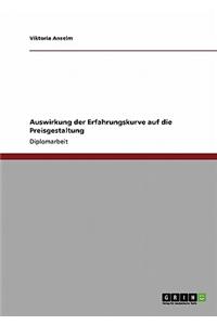 Auswirkung Der Erfahrungskurve Auf Die Preisgestaltung