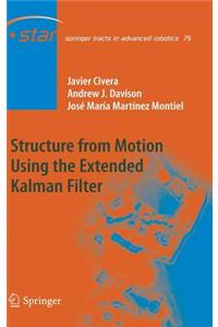 Structure from Motion Using the Extended Kalman Filter