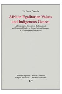 African Egalitarian Values and Indigenous Genres, 5